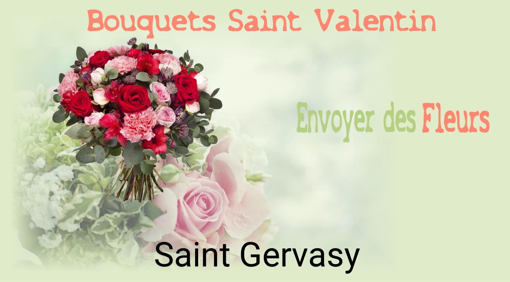 Roses de Saint-Valentin livrées à Saint-Gervasy